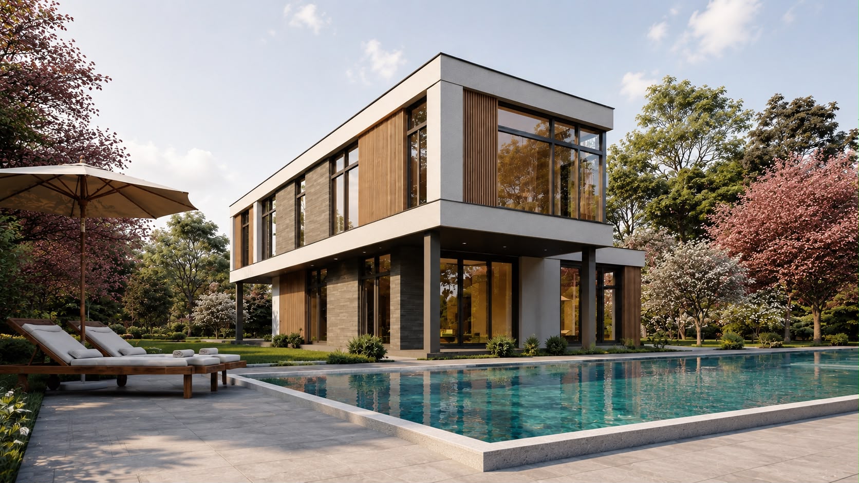 Moderne villa - Villabouw