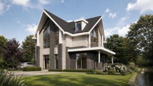 Moderne kap villa - Villabouw