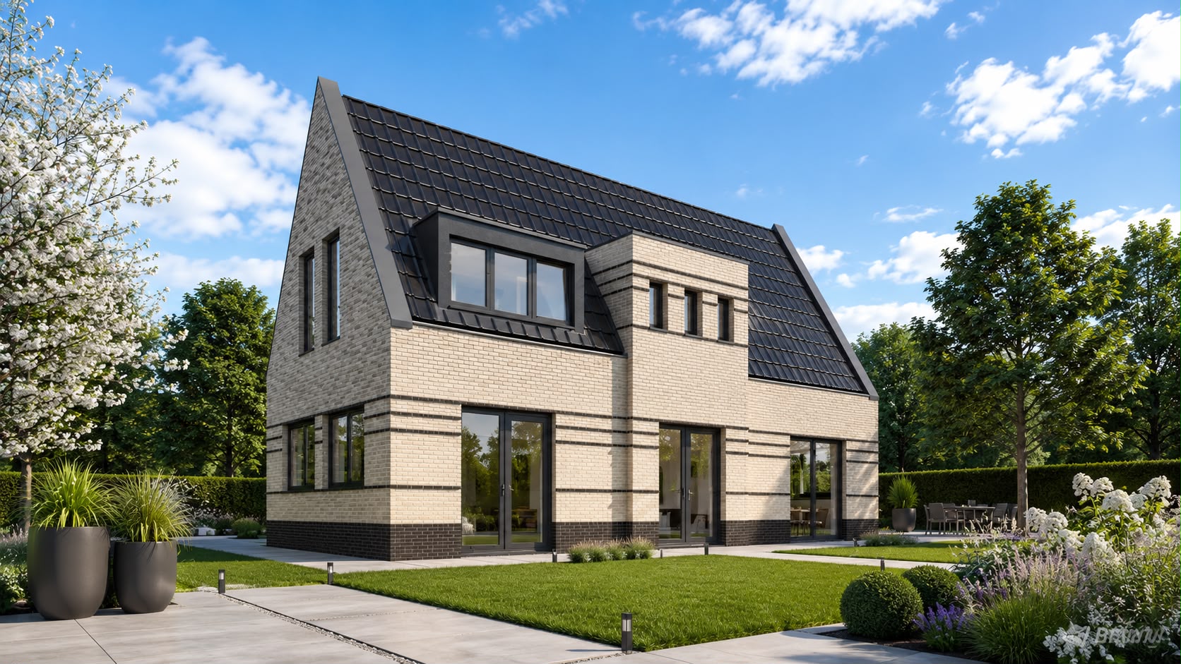 Vrijstaande kapwoning