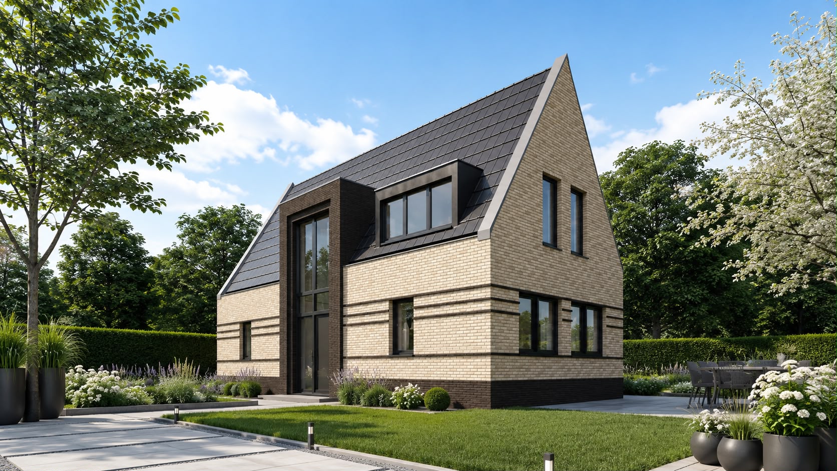 Vrijstaande kapwoning