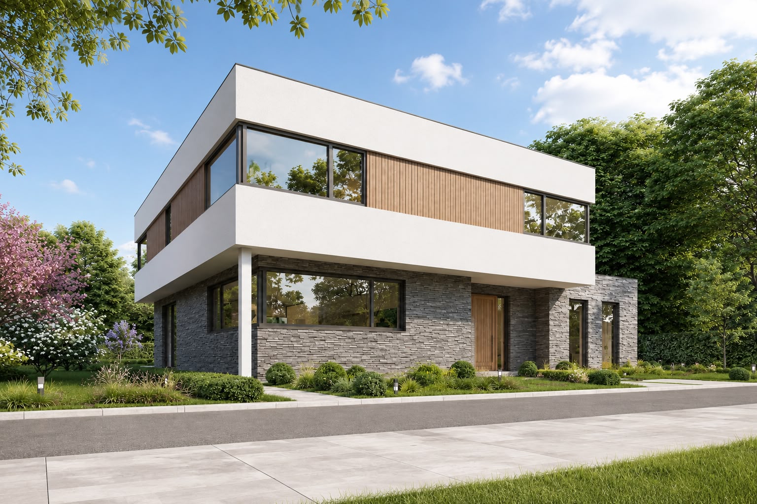 Moderne villa - villabouw