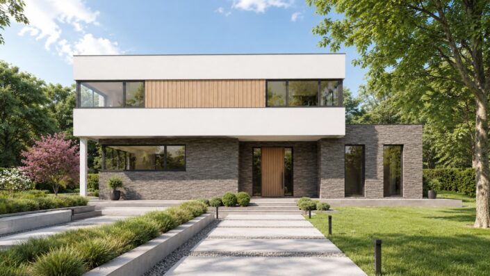 Moderne villa - villabouw